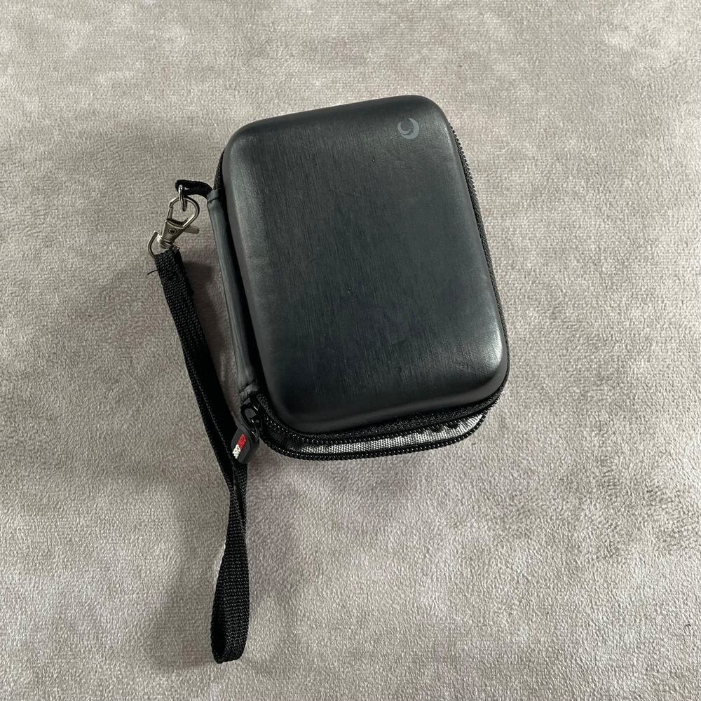 Comecase Hard Shell Y2K Carrying Case Wristlet Cubershot Digital Cam Case 00s